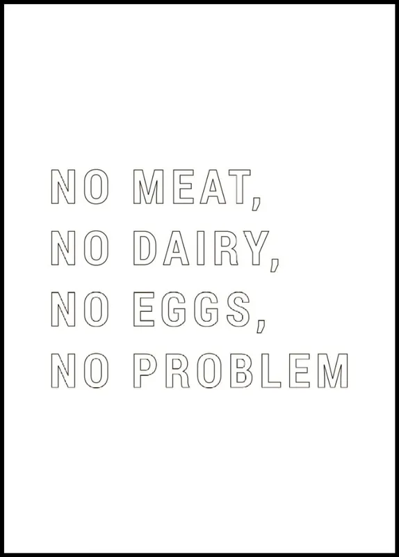 Aktuell No Problem Poster