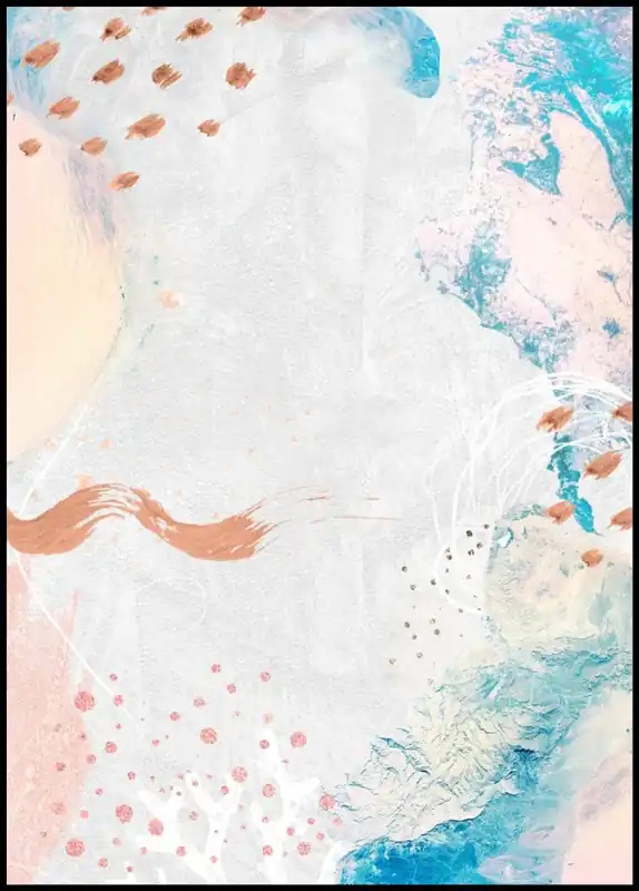 Super-Preis Pastel Neo Memphis Poster
