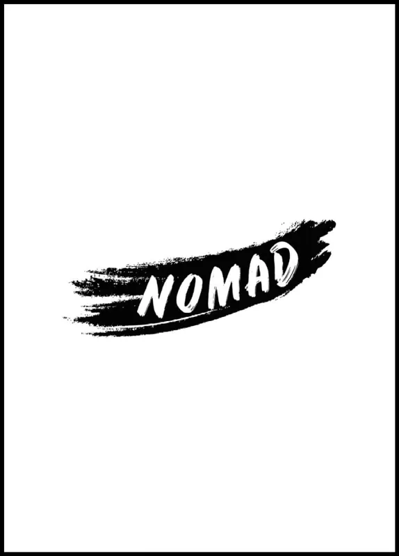 Schneller Versand Nomad Poster