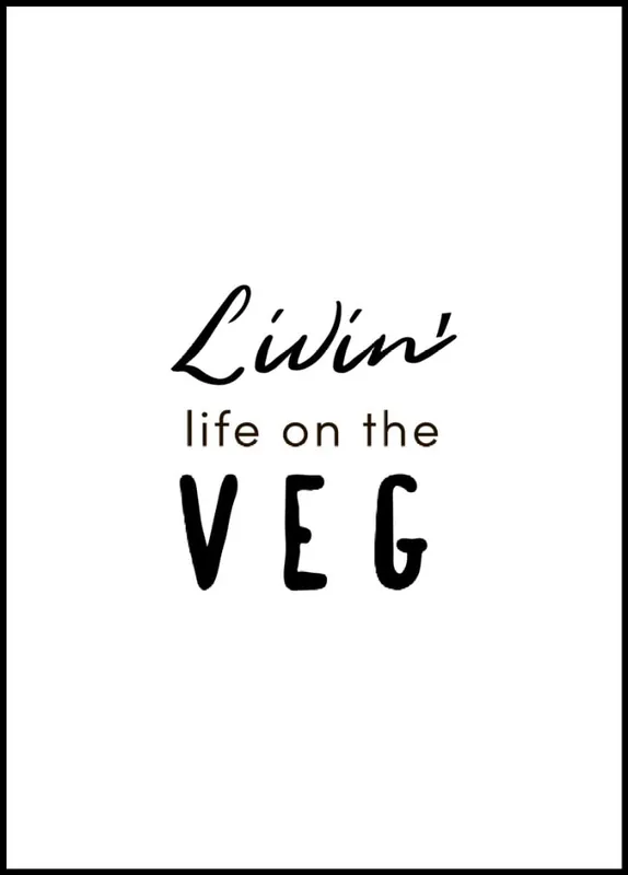 Markenprodukt Livin Life On The Veg