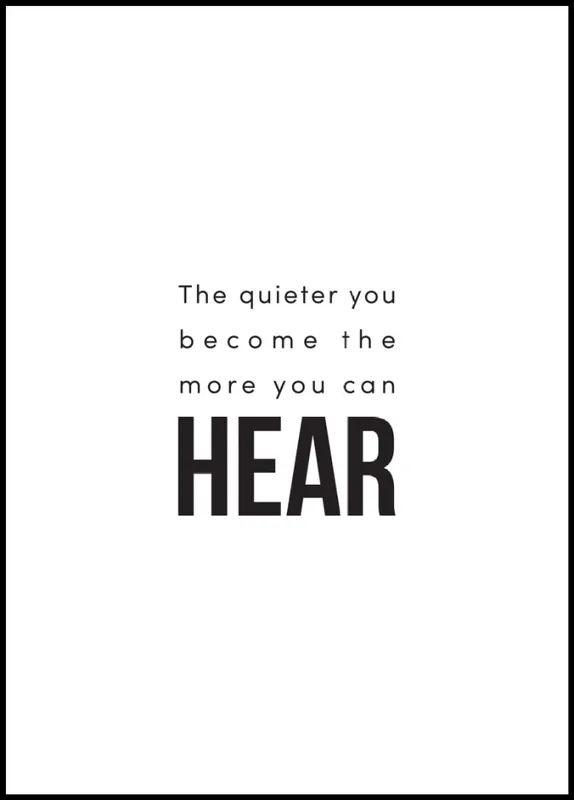 Hear Poster Günstig