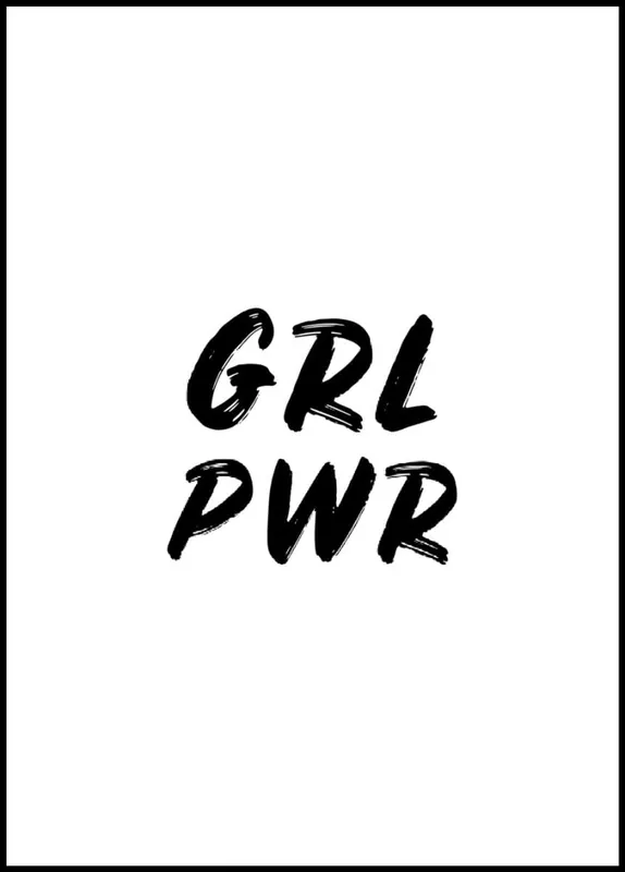 Zertifiziert GRL PWR Poster