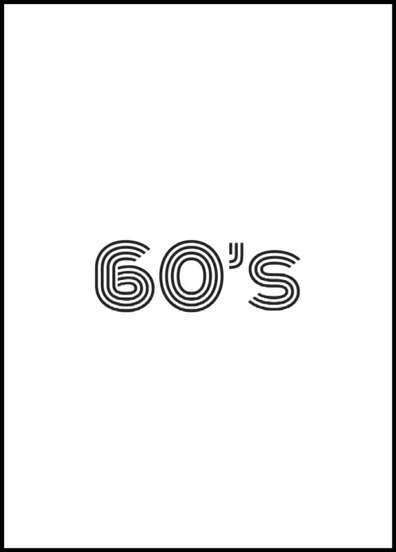 Finale Aktion 60´s Poster