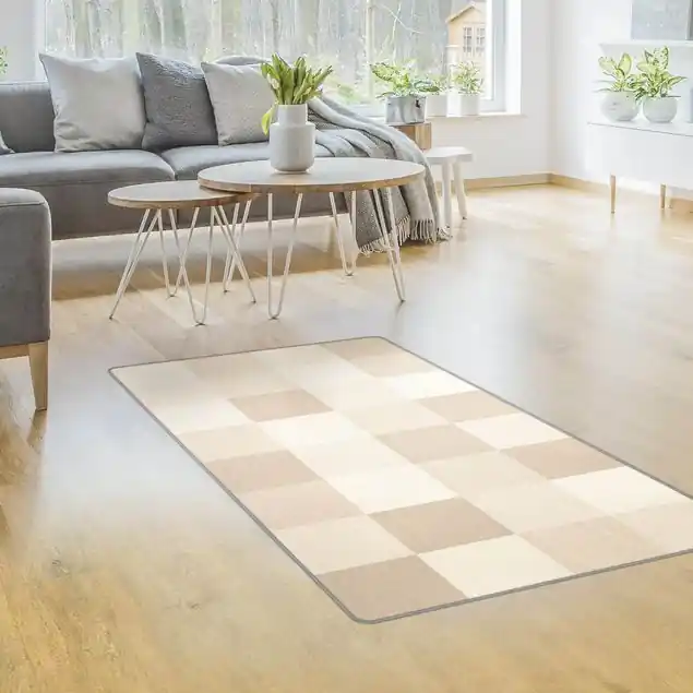 Geometrisches Muster Buntes Schachbrett Sand Neuheit