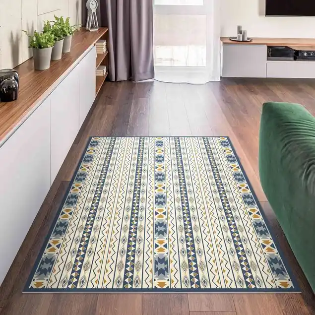 Ikat Pastell mit Rahmen Knallerangebot