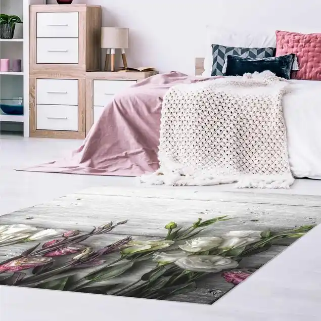 Tulpen-Rose Shabby Holzoptik Sofort Bestellen