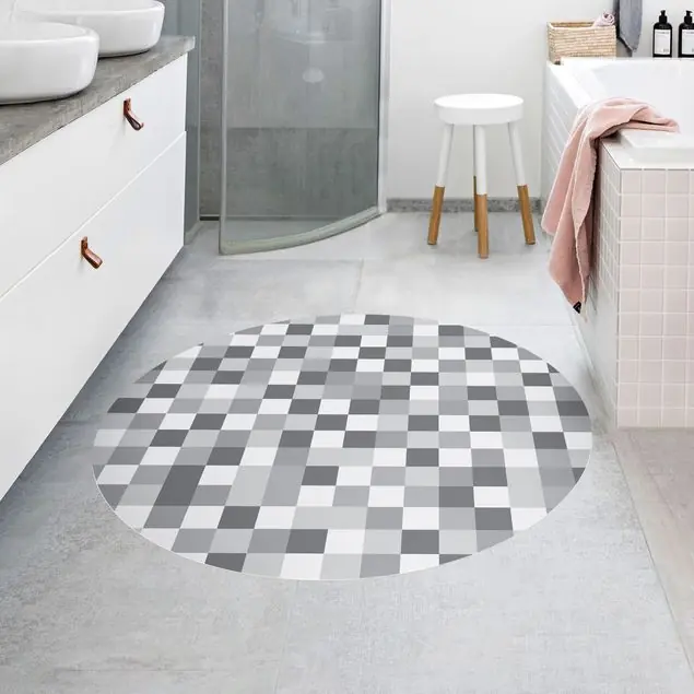 Ausverkauf Geometrisches Muster Mosaik Grau