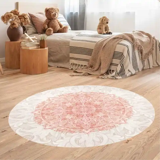 Sale Mandala Aquarell Ornament beige orange
