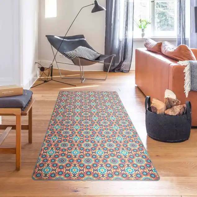 Begrenztes Angebot Orientalisches Muster mit bunten Blumen
