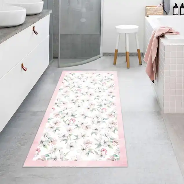 Preiswert Aquarell Apfelblüten und Knospen mit Rahmen