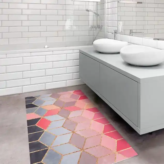 Buntes Pastell goldene Geometrie Super-Preis