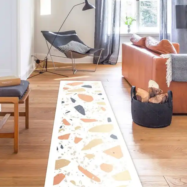 Detailliertes Terrazzo Muster Siena mit Rahmen Abverkauf