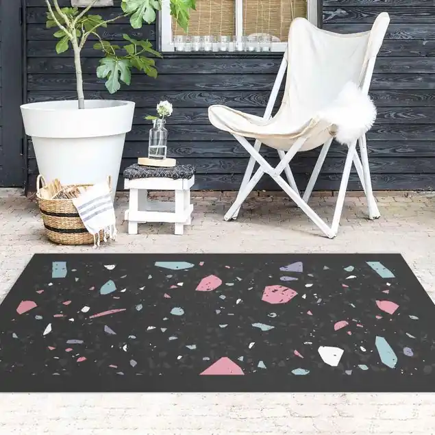 Bestpreis Detailliertes Terrazzo Muster Taranto mit Rahmen