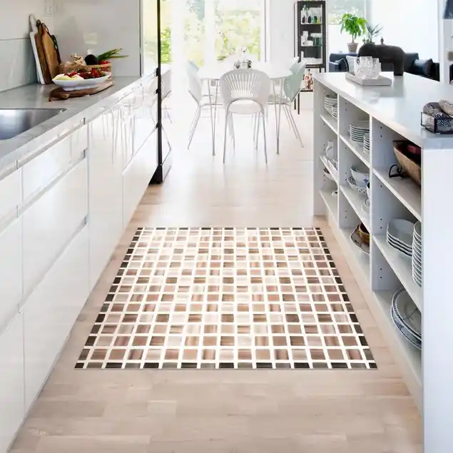 Mega-Angebot Kaffeefarbenes Aquarellmosaik