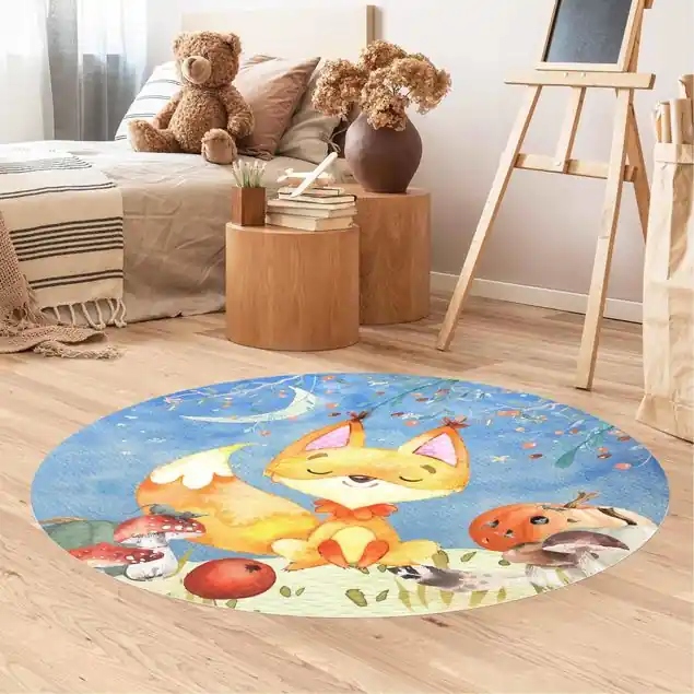 Aquarell Fuchs im Herbst Ausverkauf