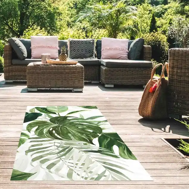 Aquarell Tropisches Arrangement mit Monstera Zertifiziert