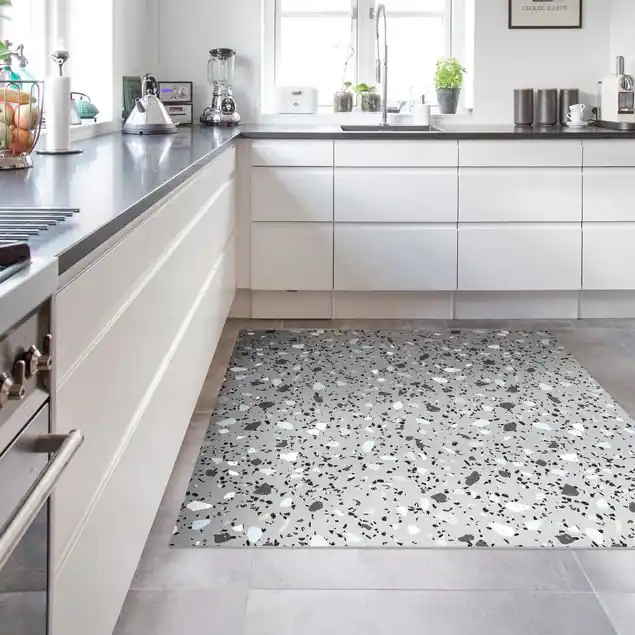 Detailliertes Terrazzo Muster Massa Solange Der Vorrat Reicht