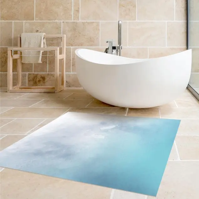 Neuheit Aquarellstruktur Blauer Wellengang