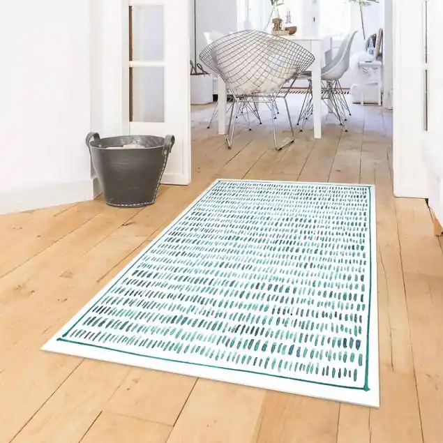 Online Kaufen Aquarell Struktur in Mint mit Rahmen