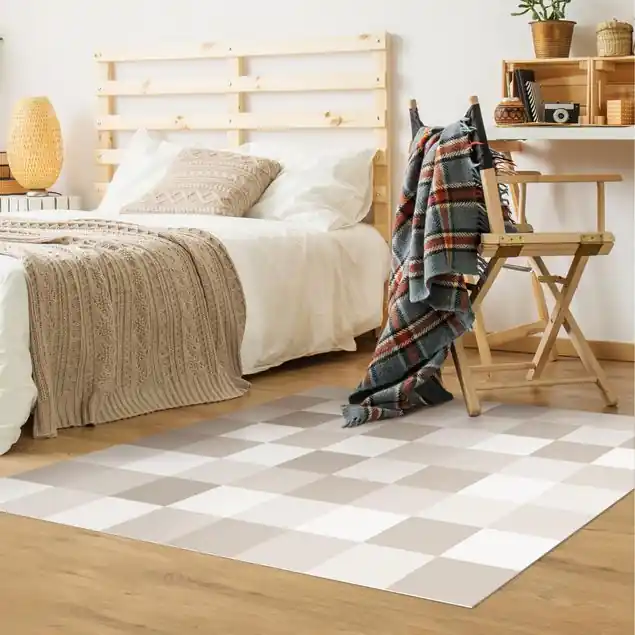 Neu Im Sortiment Geometrisches Muster Buntes Schachbrett Sand