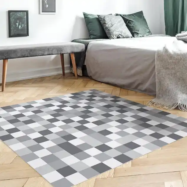 Geometrisches Muster Mosaik Grau Letzte Chance