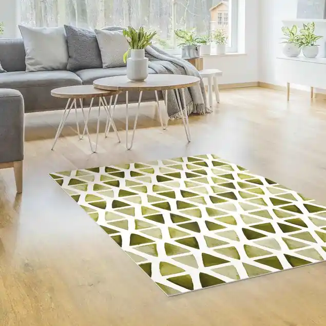 Olivgrüne Aquarelldreiecke Preiswert