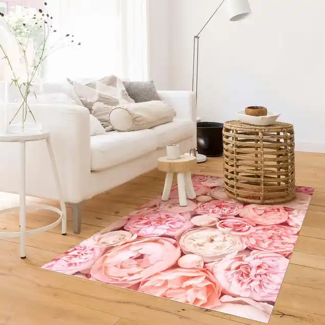 Kostenfreie Lieferung Rosen Rosé Koralle Shabby