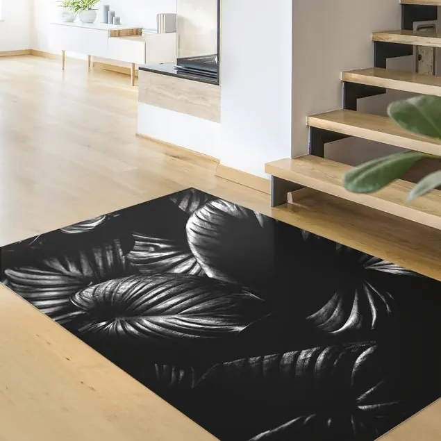 Echt Schwarz Weiß Botanik Hosta