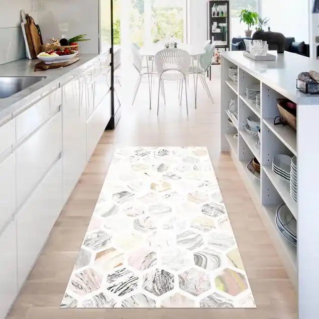 Marmor Hexagone in Beige Aktuell
