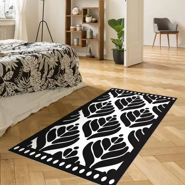 Meistverkauft Stilisierte Palmenblätter mit Balken