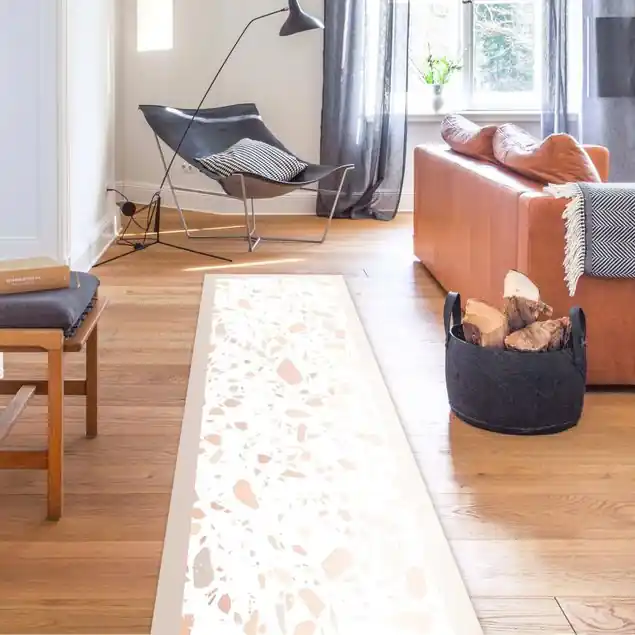 Neuheit Detailliertes Terrazzo Muster Venezia mit Rahmen