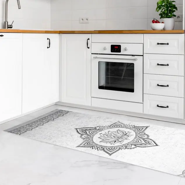 Mandala Lotus Betonoptik Kostenfreie Lieferung