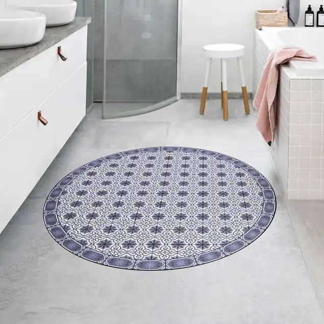 Geometrischer Fliesenmix Kreuz Violett Heißes Angebot