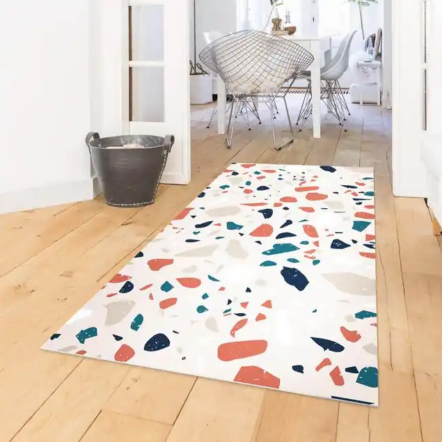 Detailliertes Terrazzo Muster Torino Beliebt