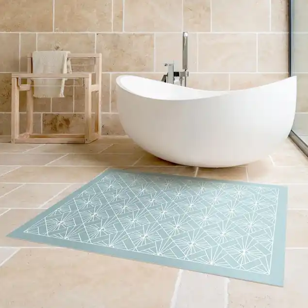 Art Deco Strahlen Muster mit Rahmen Neue Ware