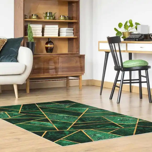 Neue Kollektion Dunkler Smaragd mit Gold