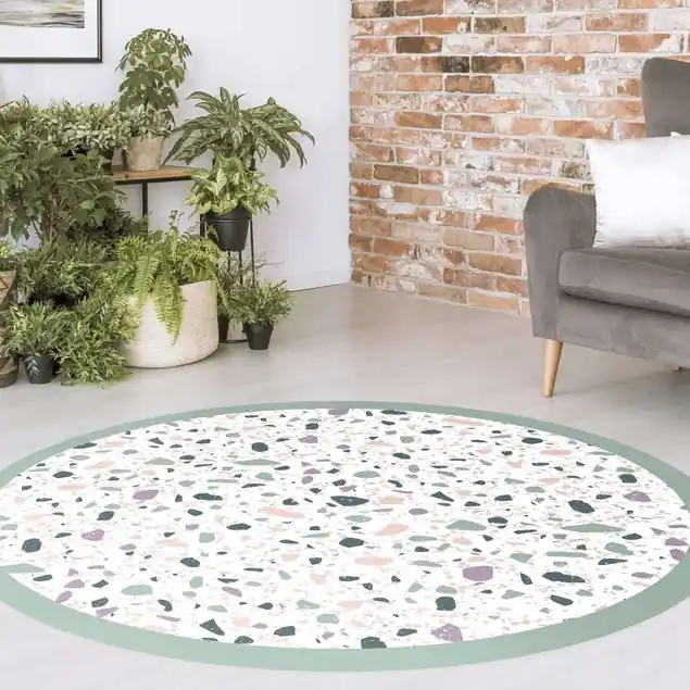 Top-Preis Detailliertes Terrazzo Muster Agrigento mit Rahmen