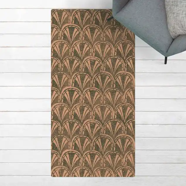 Vintage Muster Art Deco Bögen Neue Kollektion