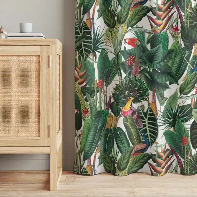 Neue Kollektion Bunter tropischer Regenwald Muster