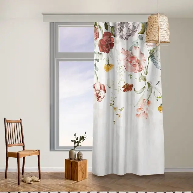 Rankende Blumen Aquarell Preisknaller