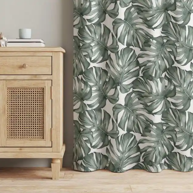 Kracherpreis Aquarell Monstera Blätter in Grün