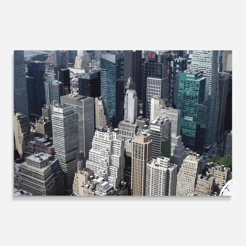 Sofort Bestellen Glasbild High Tower Buildings