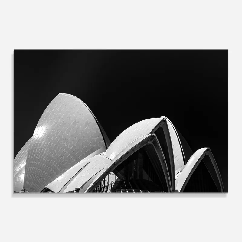 Glasbild Opera House Close Up Neue Ware