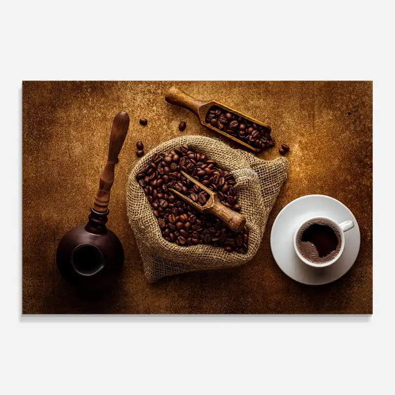 Glasbild Coffee Bag Neue Ware
