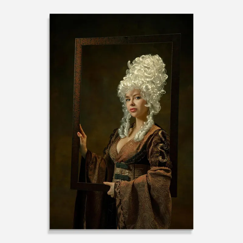 Direkt Vom Hersteller Glasbild Vintage Clothing Woman