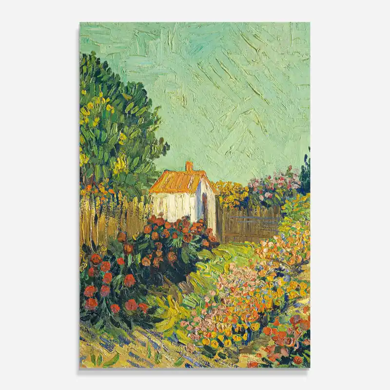 Versand Am Gleichen Tag Glasbild Gogh Landscape