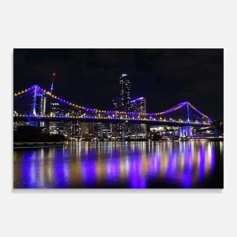 Nur Für Kurze Zeit Glasbild Story Bridge