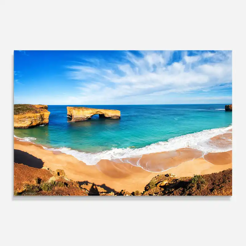Jetzt Bestellen Glasbild Australian Island