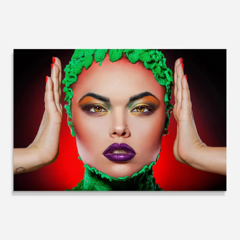 Glasbild Reptile Makeup Solange Der Vorrat Reicht