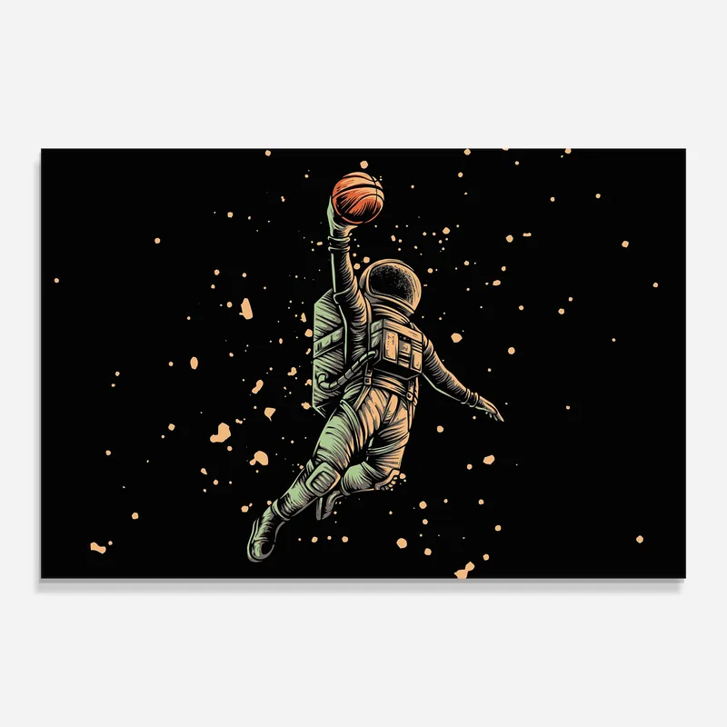 Glasbild Astrobasket Neu Im Sortiment